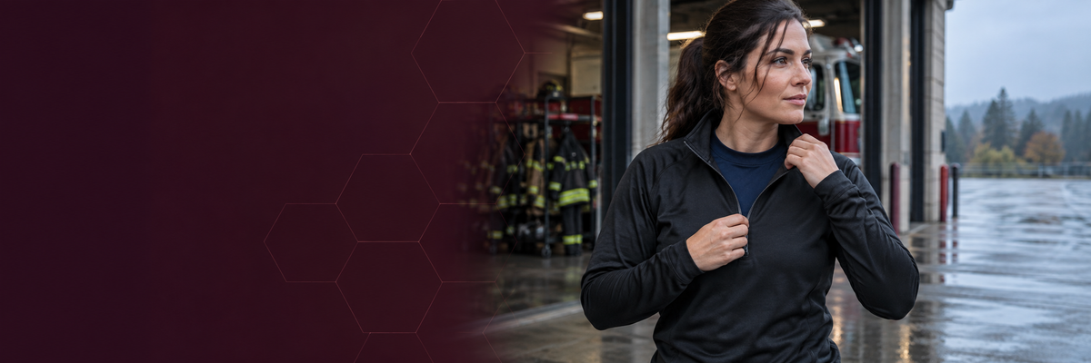 How to Layer a Women’s Quarter Zip for Cold, Wet and Changing Conditions