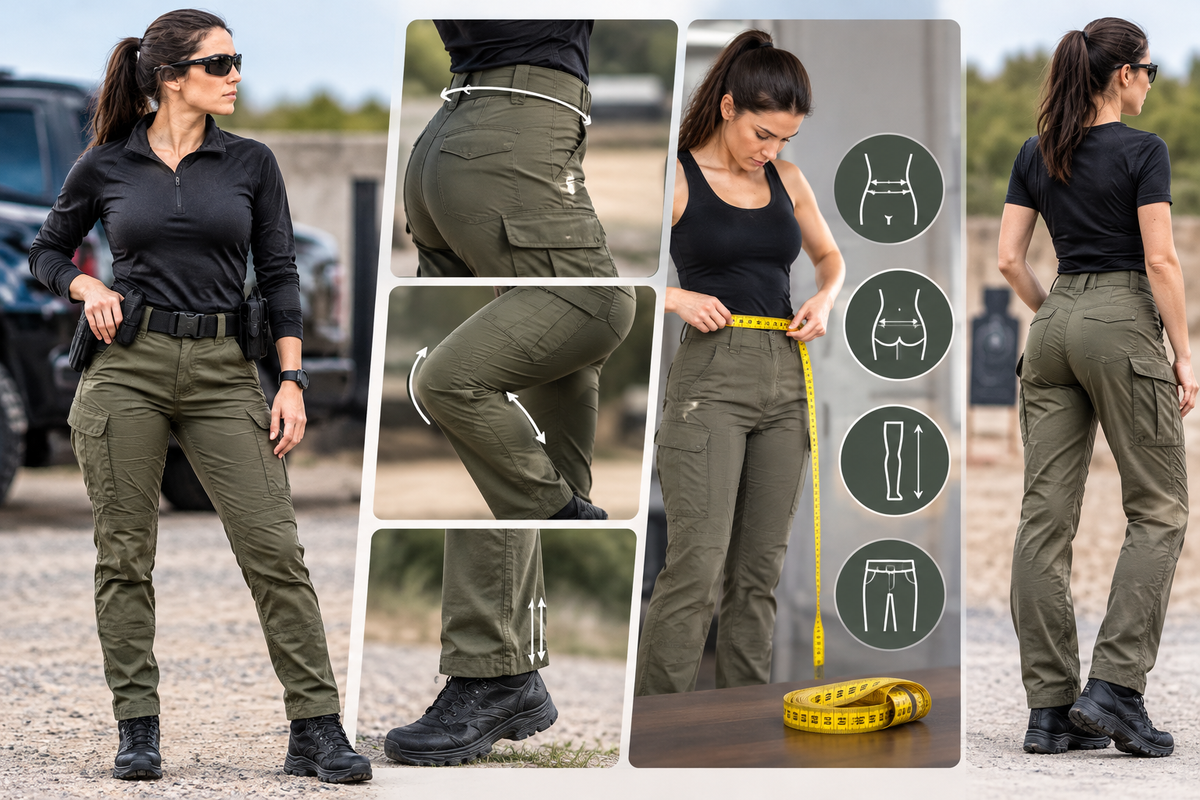 How Should Women's Tactical Pants Fit, and How Do You Find Your Size?