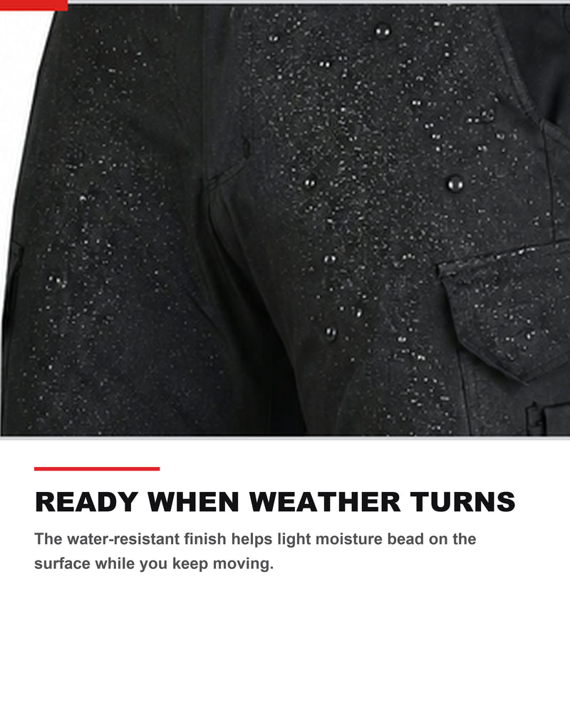 Water beading on fabric
