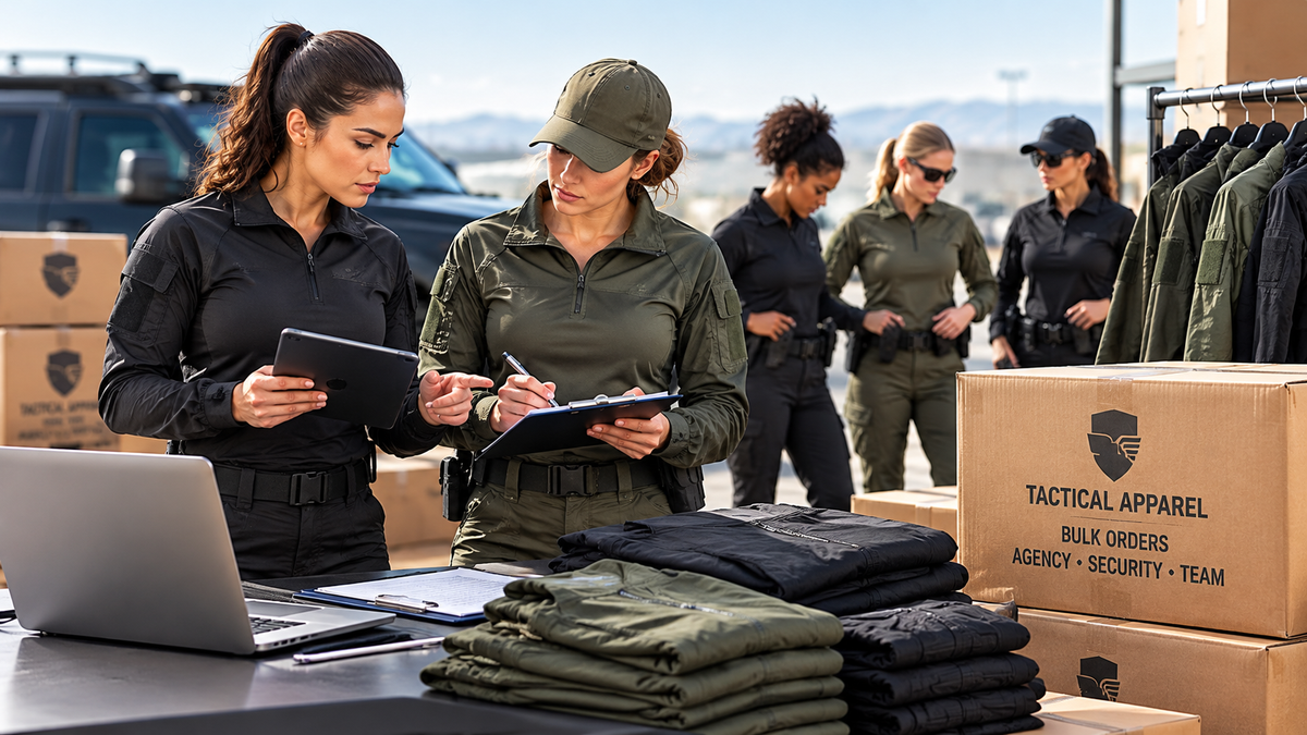 How Do You Order Women's Tactical Uniforms in Bulk for an Agency or Security Team?