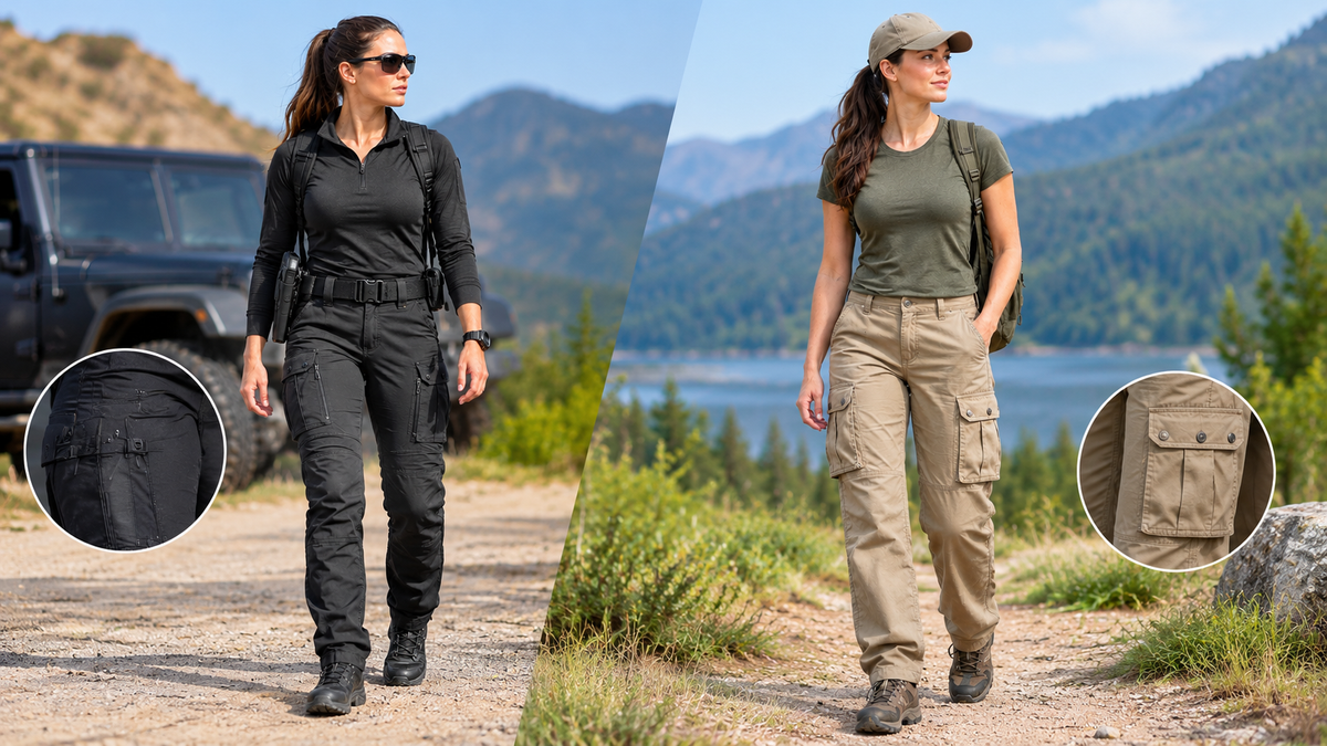 What Are Women's Tactical Pants and How Are They Different From Cargo Pants?