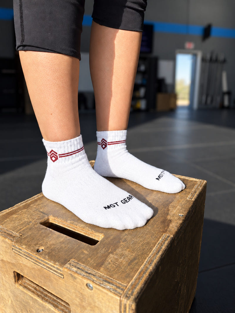 MGT Gear Quarter Tall Socks (2-Pair Pack)