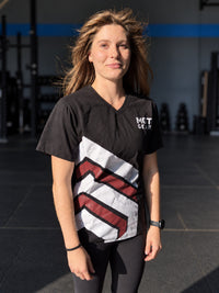 MGT Gear Screen Print V-Neck T-Shirt