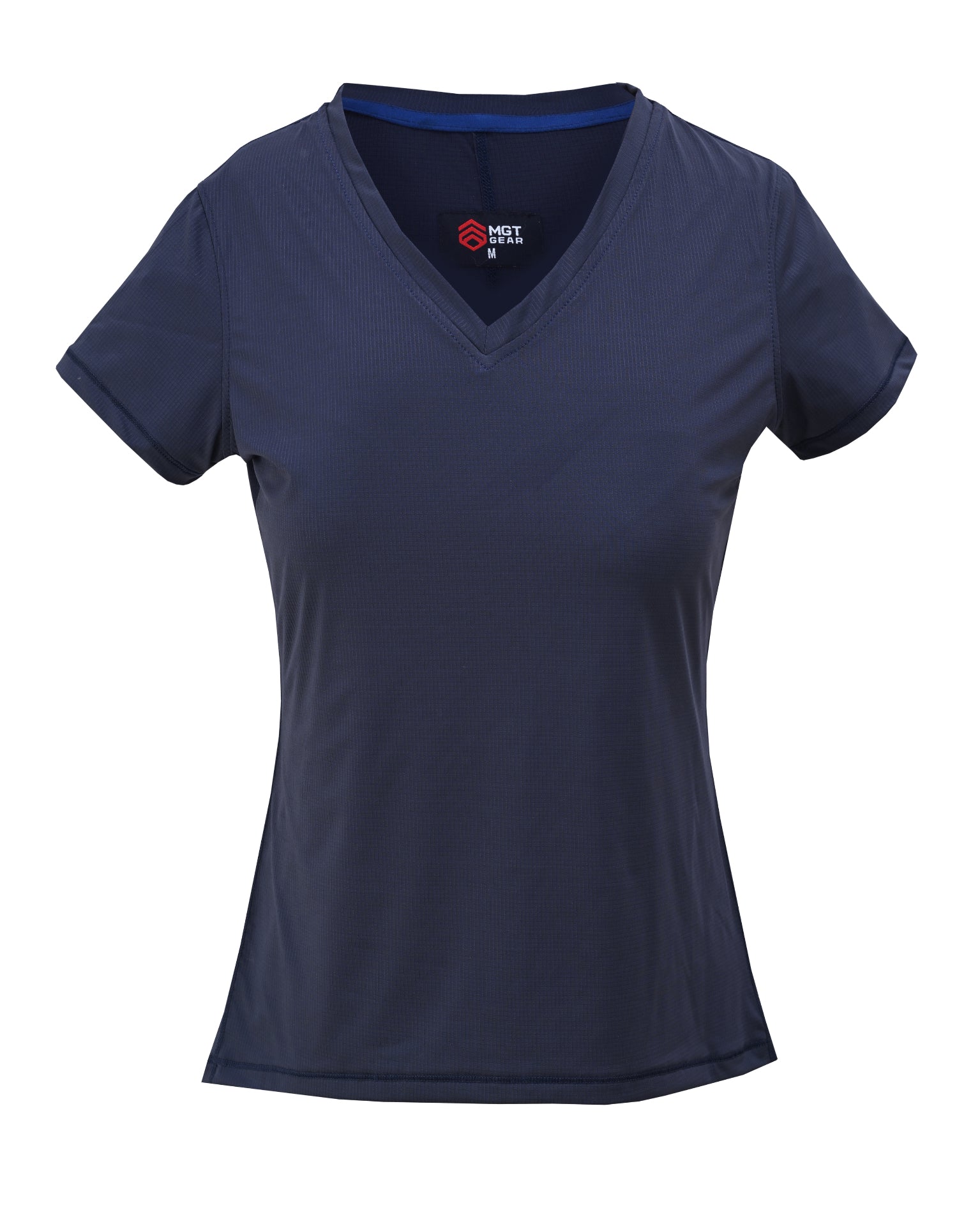 Navy V-Neck front