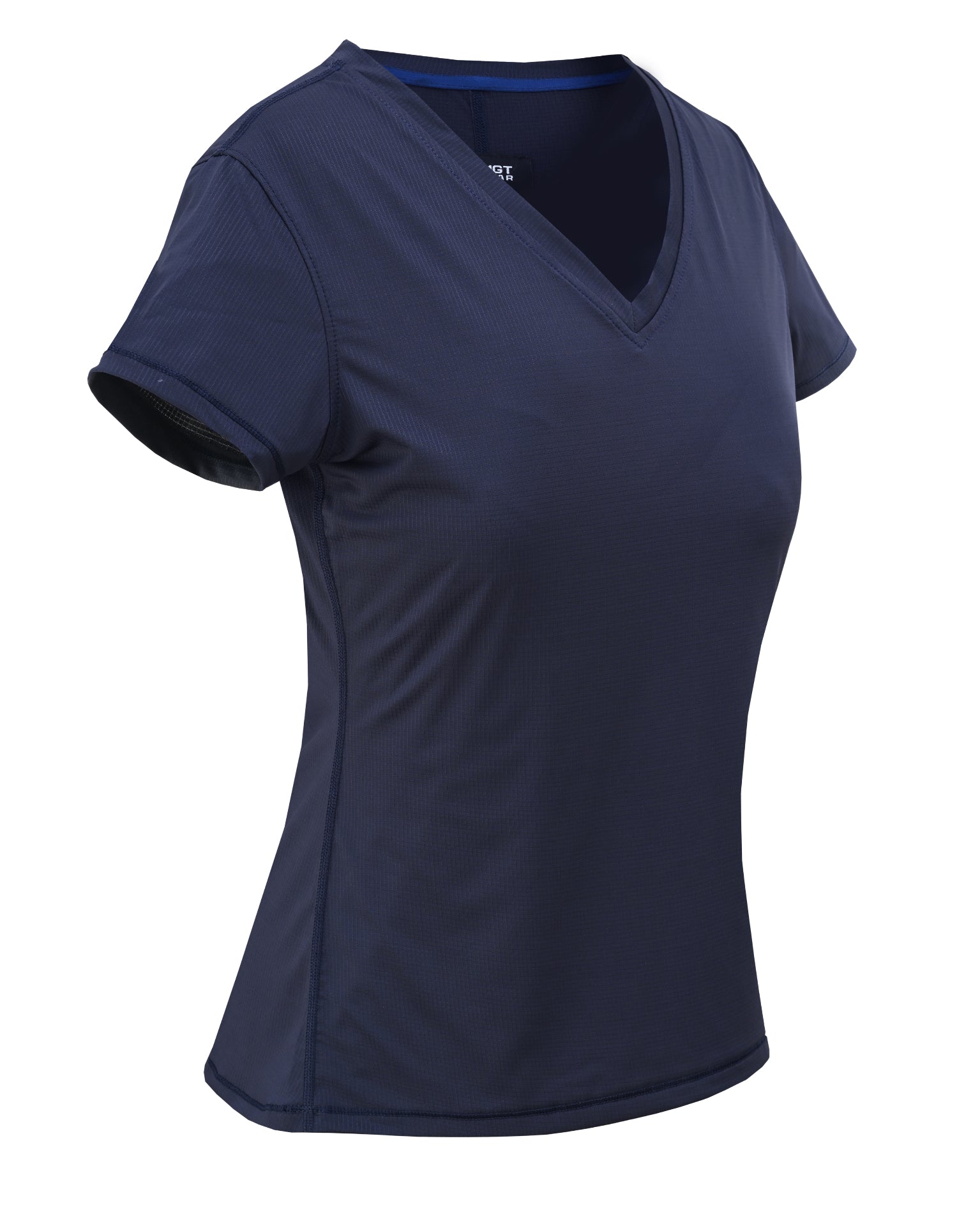 Navy V-Neck side
